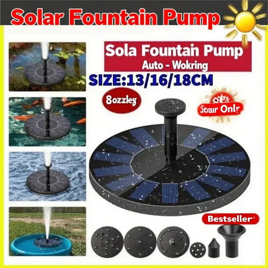 Ripple™ Solar Bird Bath Fountain