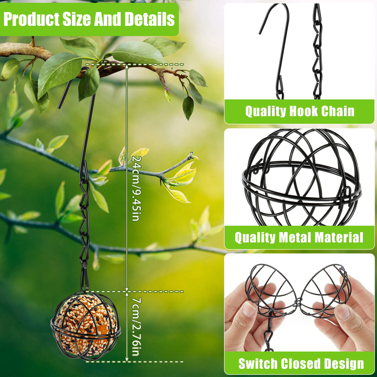 Larder™ Suet Ball Feeder