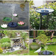 Ripple™ Solar Bird Bath Fountain